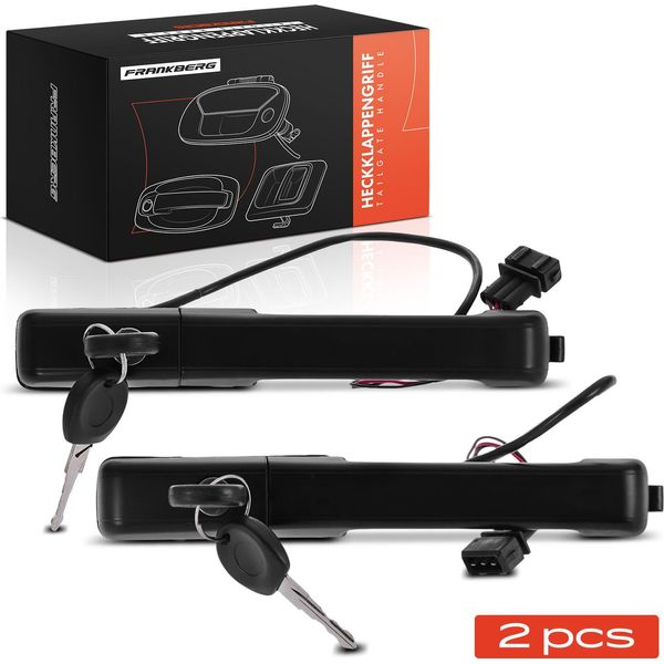 Frankberg 2X Maniglia Porta Anteriore Destra Sinistra Per Vw Passat 35I 3A2 Variante 3A5-image