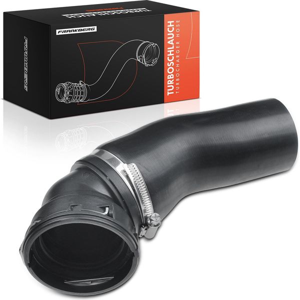 Frankberg 1X Tubo Radiatore Tubo Turbo Per Bmw Serie 5 E60 Serie 5 Touring E61 Serie 6 E63 Serie 6 Cabrio E64 2.5L 3.0L 2002-2010-image