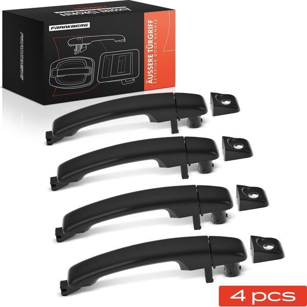 Frankberg 4X Maniglia Porta Anteriore E Posteriore Per Nissan NV400 Bus Furgone/Telaio Opel Movano B Renault-image
