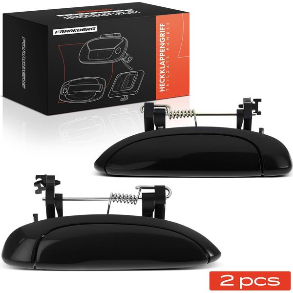 Frankberg 2X Maniglia Porta Anteriore Posteriore Per Renault Clio Ii Logan Dacia-image