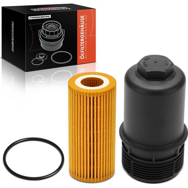 Frankberg 1X Filtro Olio Coperchio Per Vw Golf 6 7 Passat Audi A1 A4 A6 Tt Seat Leon Skoda-image