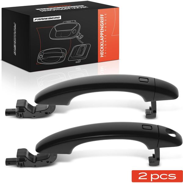 Frankberg 2X Maniglia Porta Anteriore Destra Sinistra Per Audi A4 8K2 8KH 8K5 A5 Q3 Q5-image