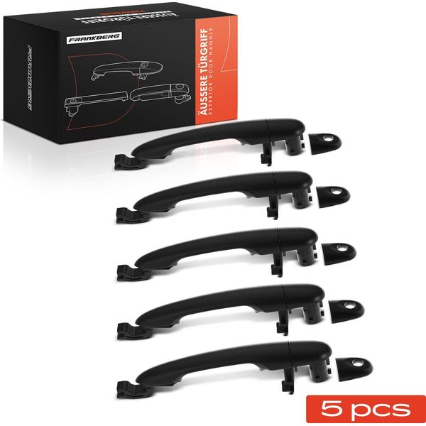 Frankberg 5X Maniglia Porta Anteriore E Posteriore Per Renault Kangoo Be Bop Express Kangoo/Grand 1.5L 1.6L 1.2L Anno 2005 In Poi-image