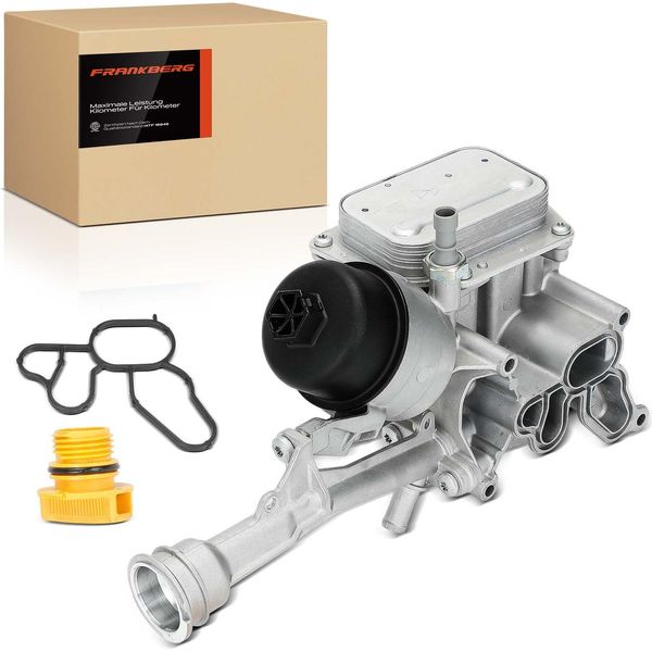 Frankberg 1X Radiatore Olio Motore Per Fiat 500 312 351 352 Doblo 263 Fiorino Panda Qubo-image