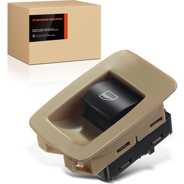 Frankberg 1X Interruttore Alzacristalli Elettrici Lato Guida Per Bmw Serie 1 E87 Serie 3 E90 E91 E92 X5 E70 X6 E71 E72 Z4 E89-image
