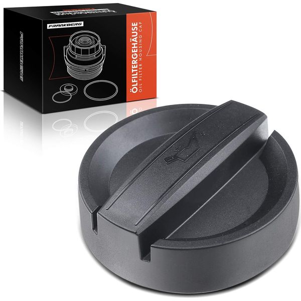 Frankberg 1X Coperchio Alloggiamento Filtro Olio Per Bmw E46 E90-E93 E81 E82 F20 F21 F30 F31-image