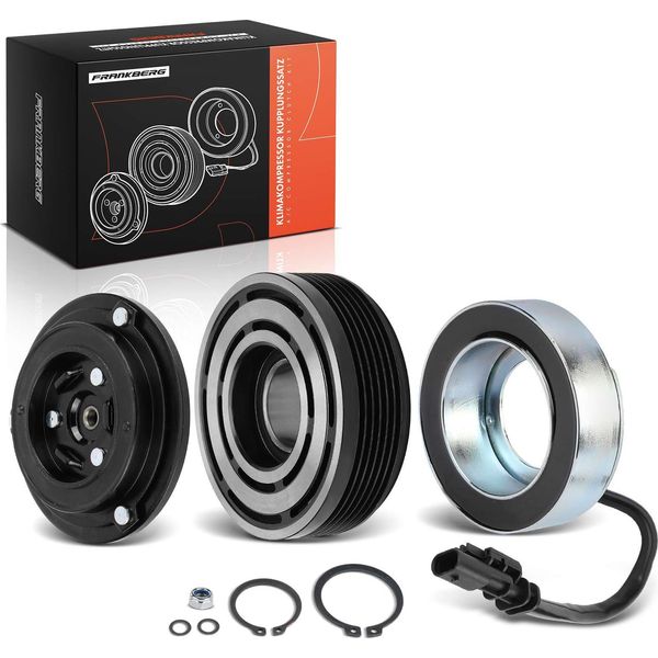 Frankberg 1X Frizione Magnetica Aria Condizionata Compressore Per Opel Astra J P10 Insignia A Chevrolet Cruze-image