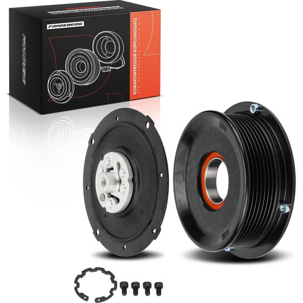 Compressore Aria Condizionata Frankberg 1X Frizione Magnetica Per Toyota Camry V4 Rav 4 Iii A3 2.4L-image