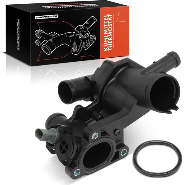 Frankberg 1X Termostato Refrigerante Per Vw Golf Polo Seat Ibiza Leon Skoda Fabia Octavia-image