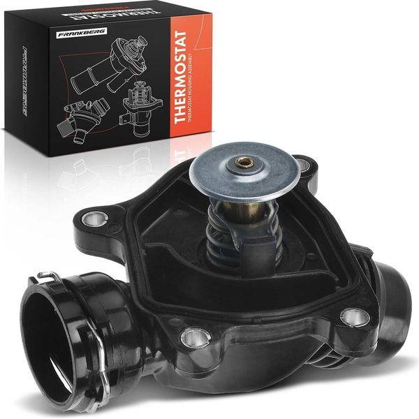 Frankberg 1X Termostato Refrigerante Per Bmw E87 E46 E90 E91 E92 E93 E60 E61 E63 E65 X3 X5 X6-image