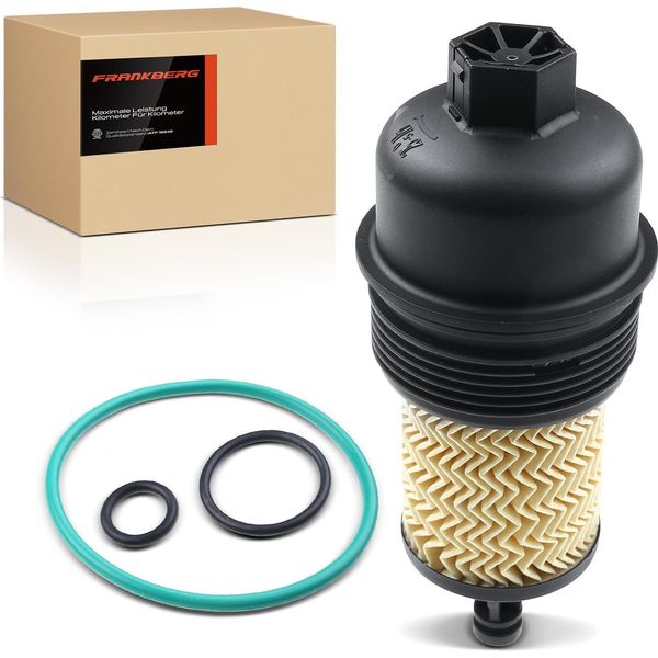 Frankberg 1X Coperchio Scatola Filtro Olio Per Maserati Ghibli Levante Suvporte Vi 3.0L-image