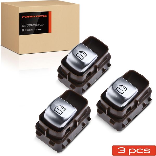 Frankberg 3X Interruttore Regolatore Finestrino Per Mercedes-Benz W205 X253 S205 W447-image