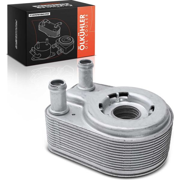Frankberg 1X Radiatore Olio Motore Per Chrysler Voyager Iv Rg Rs Jeep Cherokee Kj 2.5L 2.8L-image