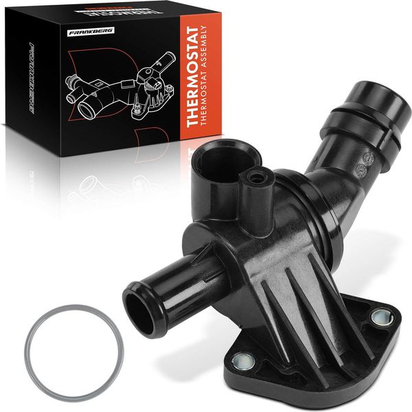 Frankberg 1X Termostato Refrigerante Per Vw Golf V Passat Jetta 3 Audi A3 Seat Leon Altea Skoda-image
