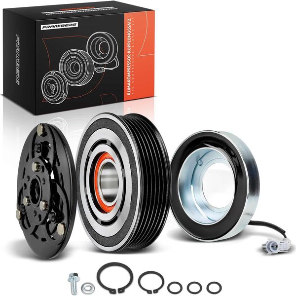Frankberg 1X Frizione Magnetica Aria Condizionata Compressore Per Subaru Forester Sj Impreza Gp Levorg Xv-image