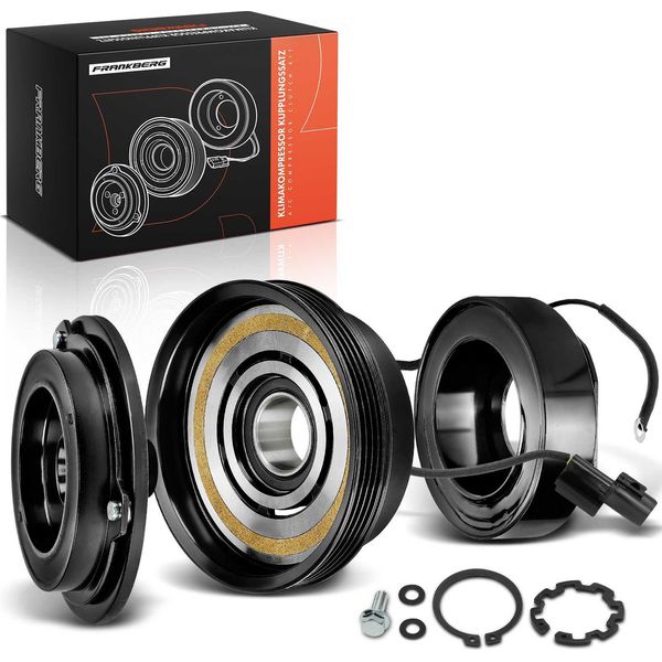 Frankberg 1X Frizione Magnetica Aria Condizionata Compressore Per Hyundai Tucson Jm Kia Sportage Je Km 2.0L-image