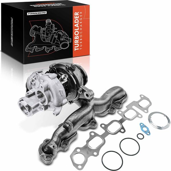Frankberg 1X Turbocompressore Collettore Di Scarico Per Audi A4 8K2 A4 Allroad 8KH A4 Avant 8K5 Q5 8RB 2.0L 2007-2017-image