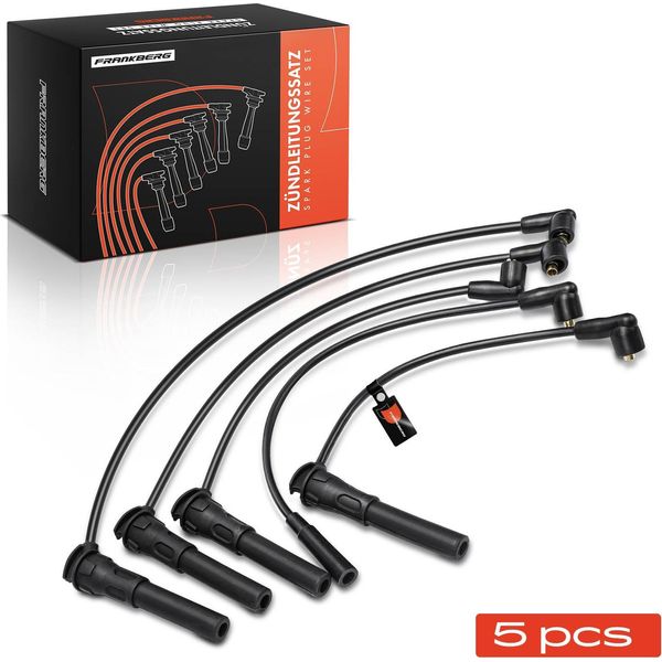 Frankberg 5X Set Di Cavi Di Accensione Per Rover Coupe 400 200 Mg Tf Zr Lotus Elise-image