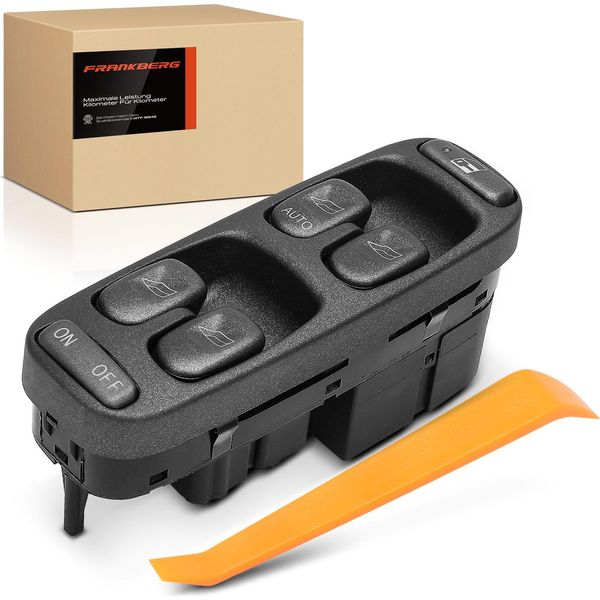 Frankberg 1X Interruttore Alzacristalli Elettrici Lato Conducente Per Volvo S70 874 P80 Ls V70 I 875 876 P80 XC70-image