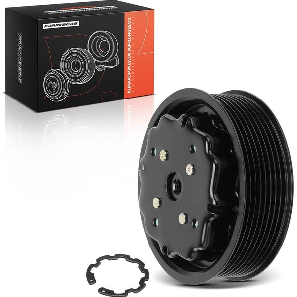 Frankberg 1X Frizione Magnetica Aria Condizionata Compressore Per Mercedes-Benz W204 W203 W211 W212 W220 B906-image