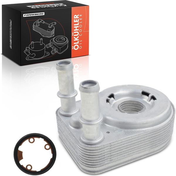 Frankberg 1X Radiatore Olio Motore Per CitroëN C4 Jumpy Fiat Scudo Ford C-Max Focus Kuga Mondeo Iv-image