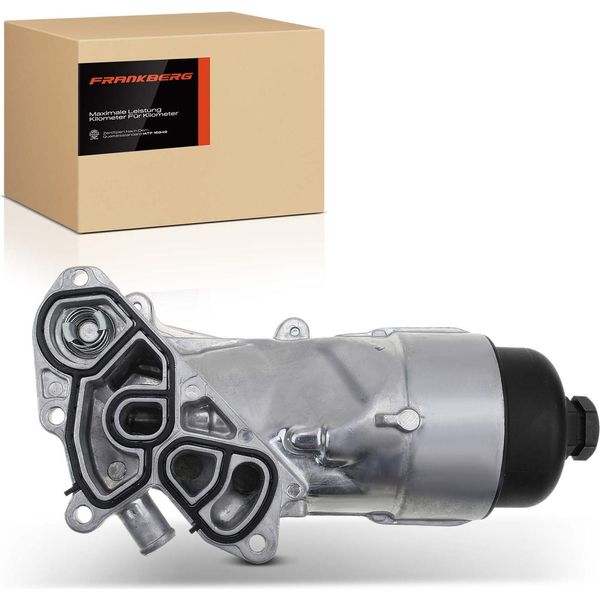 Frankberg 1X Radiatore Olio+Filtro Olio Per CitroëN Berlingo C2 C3 C4 Xsara Ford Fiesta Focus 1.4L 1.6L-image
