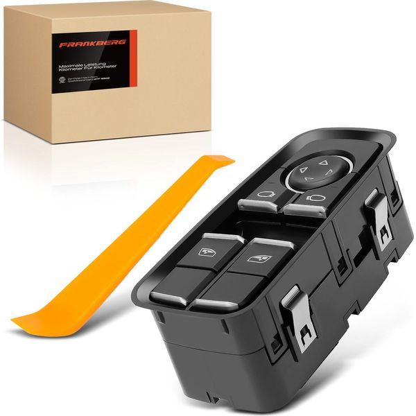 Frankberg 1X Interruttore Regolatore Finestrino Lato Guida Per Porsche 911 991 99161315102DML-image