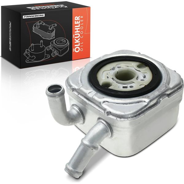Frankberg 1X Radiatore Olio Motore Per Vw Passat 3B2 3B5 3B6 Audi A4 8D B5 A6 4B C5 A8 4D2 2.5L-image