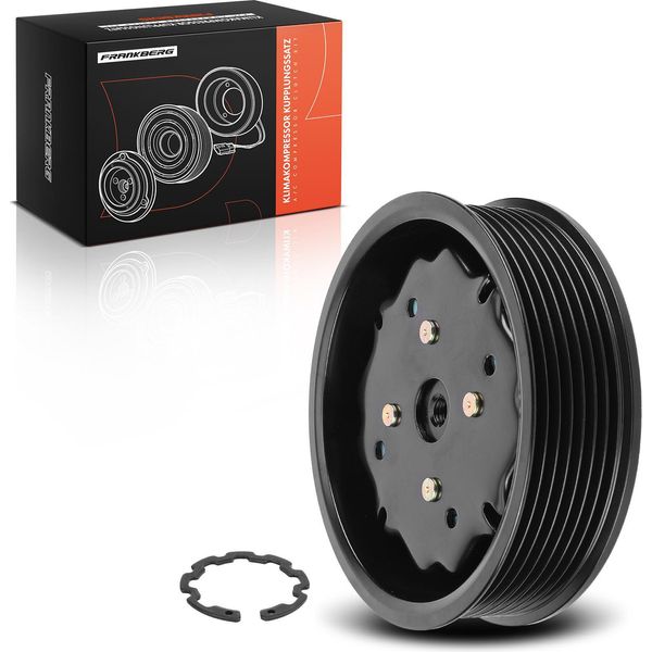 Compressore Aria Condizionata Frankberg 1X Frizione Magnetica Per Vw Touareg Passat Porsche Cayenne Audi Q7-image