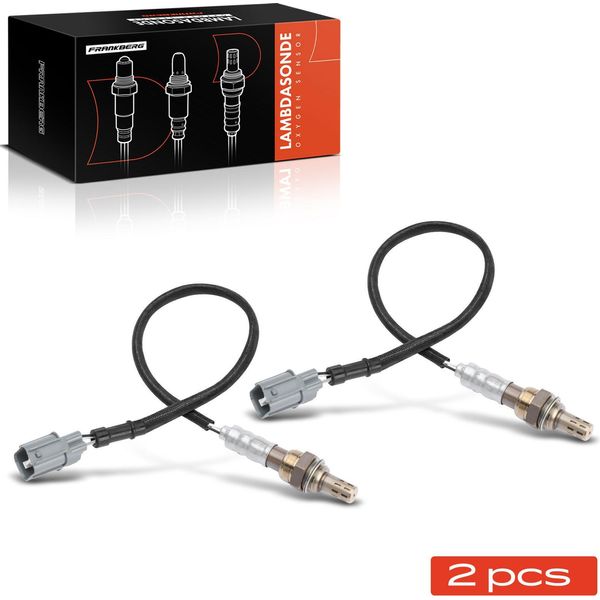 Frankberg 2X Sonda Lambda Sensore Di Controllo Prima Del Convertitore Catalitico Per Honda Accord Vi Civic V Vi Crx Iii HR-V Gh Logo GA3-image