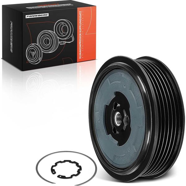 Frankberg 1X Frizione Magnetica Aria Condizionata Compressore Per Vw Touareg Audi A4 A5 A6 A8 Q5 Q7 Seat Exeo-image