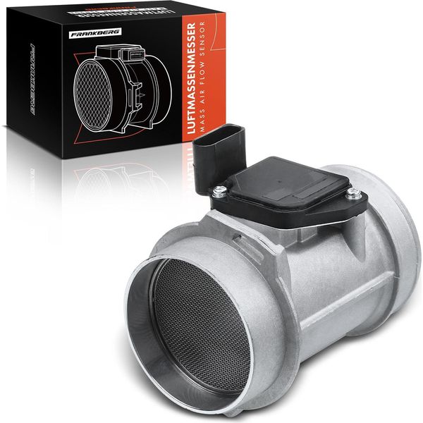 Frankberg 1X Sensore Di Flusso D'aria Di Massa Per Vw Passat 3B2 3B3 Passat Variant 3B5 3B6 Audi A4 8E2 8EC 8H7 A4 Avant 8E5 8ED-image