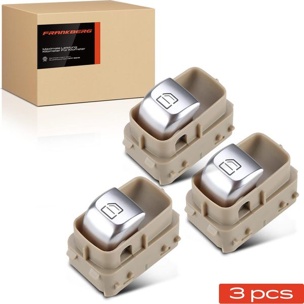 Frankberg 3X Interruttore Regolatore Finestrino Per Mercedes-Benz W205 X253 W222 W213-image