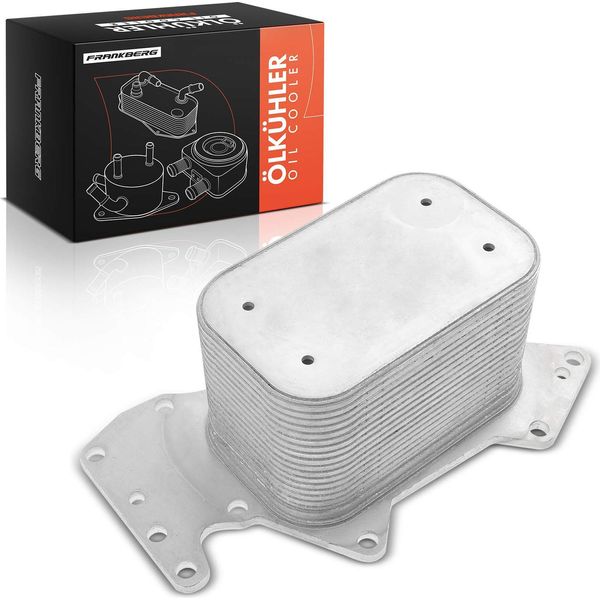Frankberg 1X Radiatore Olio Motore Per Audi A4 8EC A4 Avant 8ED A6 4F2 A8 4E2 Q7 Phaeton Touareg-image