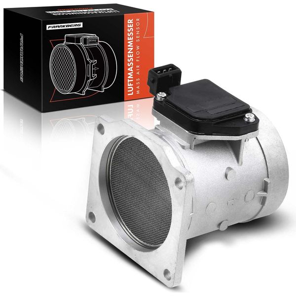 Frankberg 1X Sensore Di Flusso D'aria Di Massa Per Vw Passat 3B2 Passat Variant 3B5 Audi 100 4A2 100 Avant 4A5 80 8C2 80 Avant 8C5 A4 8D2-image