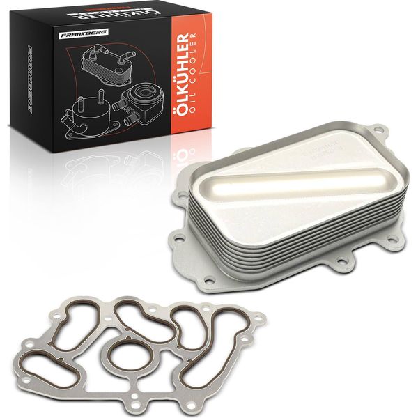 Frankberg 1X Radiatore Olio Motore Per Mercedes-Benz Classe A W169 Classe B W245 160 180 200 Cdi-image