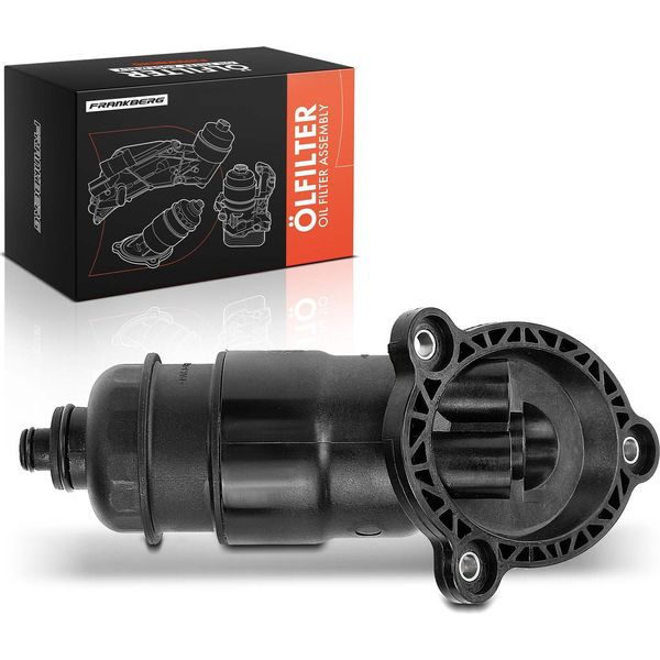 Frankberg 1X Alloggiamento Filtro Olio Per Audi A4 8K2 8K5 A6 4G2 4GC 4G5 4GD A5 A7-image