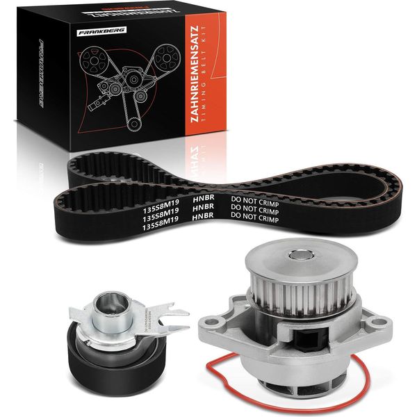 Frankberg 1X Cinghia Di Distribuzione Set Cinghia Di Distribuzione Pompa Dell'acqua Per Vw Polo Lupo Seat Arosa Cordoba Ibiza-image
