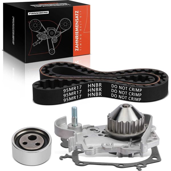 Frankberg 1X Cinghia Di Distribuzione Set Cinghia Di Distribuzione Pompa Dell'acqua Per Renault Megane Cabriolet Coach BA0/1-image