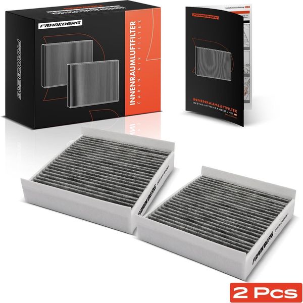Frankberg 2X Filtro Aria Cabina A Carboni Attivi Per Mercedes-Benz Gle V167 C167 Gls X167-image