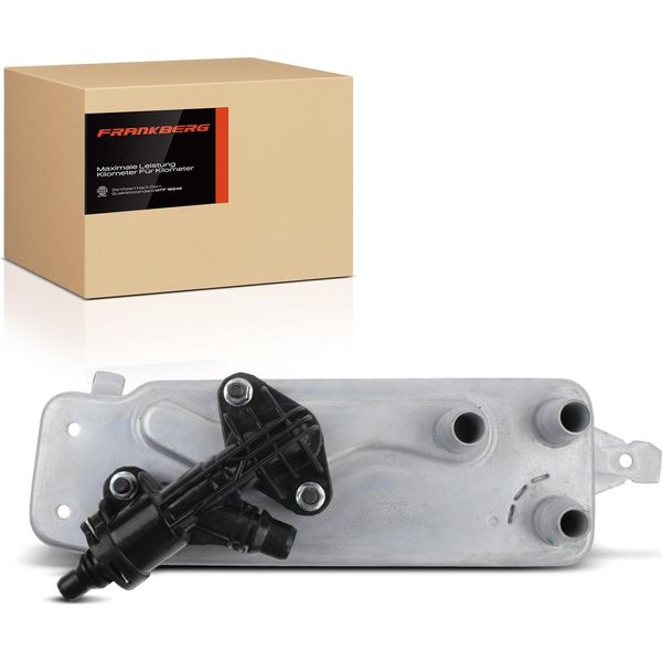 Frankberg 1X Radiatore Olio Cambio Automatico Per Bmw F10 F07 F11 535I F06 F12 F13 640I F01-image