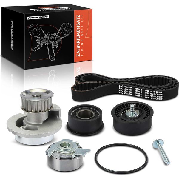 Frankberg 1X Cinghia Di Distribuzione Set Cinghia Di Distribuzione Pompa Dell'acqua Per Opel Astra G Vauxhall Astra Zafira-image