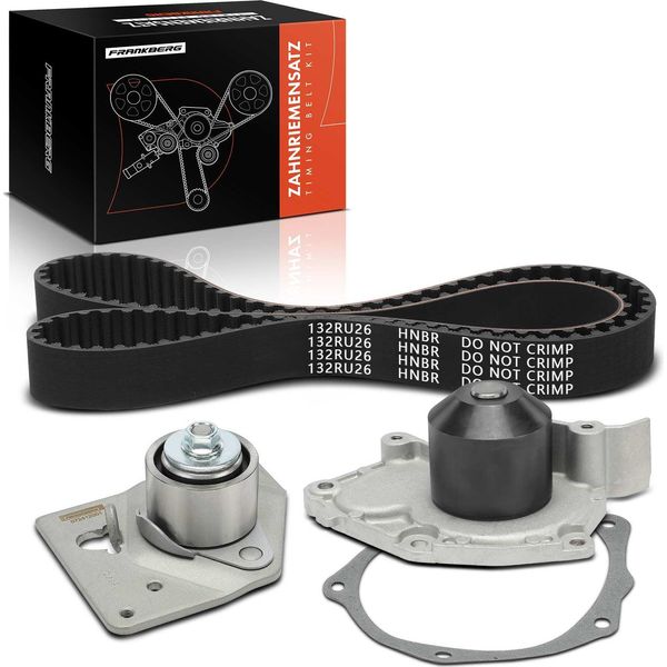 Frankberg 1X Cinghia Di Distribuzione Set Cinghia Di Distribuzione Pompa Acqua Per Mitsubishi Carisma Nissan Opel Volvo-image