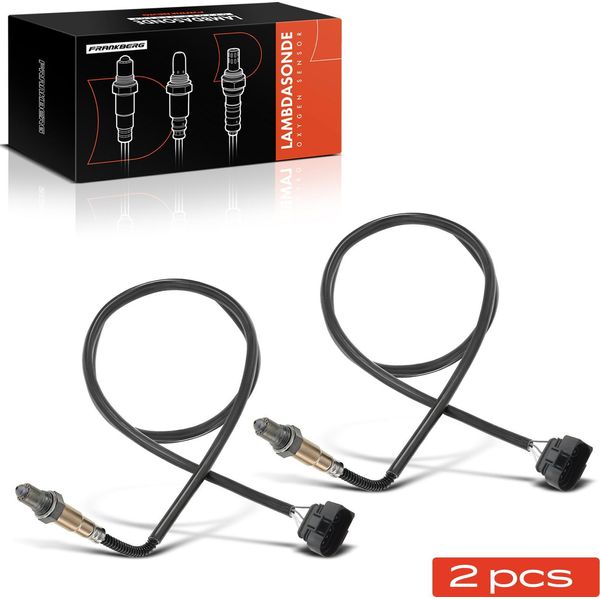 Frankberg 2X Sonda Lambda Sensore Di Controllo Prima Del Catalizzatore Per Vw Passat 3B Audi A4 B5 A6 A8 Allroad Skoda-image
