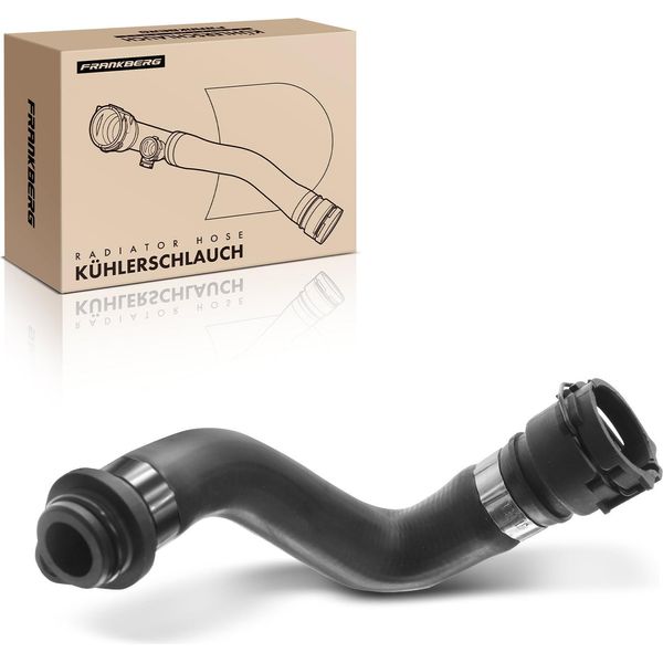 Frankberg 1X Tubo Radiatore Tubo Refrigerante Per Bmw Serie 1 Serie 3 X3 E46 E81 E83 E87 E90 E91-image