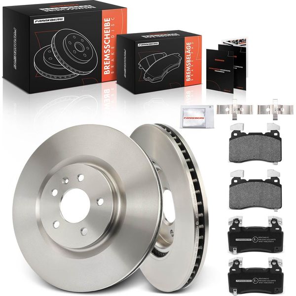 Frankberg 2X Dischi Freno 4X Pastiglie Freno Asse Anteriore Per Opel Insignia B Country Tourer Grand Sport Sports-image
