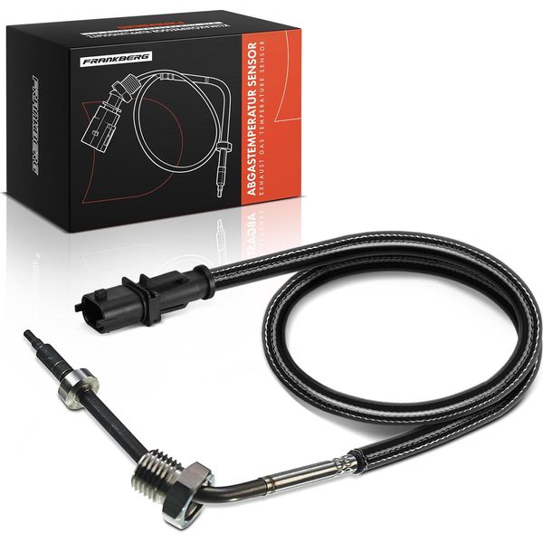 Frankberg 1X Sensore Temperatura Gas Di Scarico Per Fiat Multipla 186 1.9L 2002-2010-image