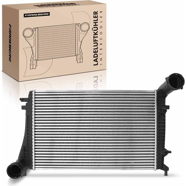 Frankberg 1X Intercooler Turbo Cooler Per Vw Golf 1K Passat 3C Audi A3 8P Seat Altea-image