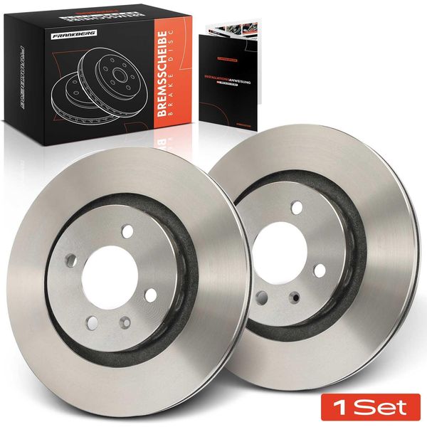Frankberg 2X Dischi Freno Asse Anteriore Per Vw Corrado Golf Passat Variant Seat Cordoba Vario Kasten/Kombi Ibiza Ii-image