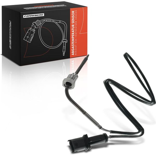 Frankberg 1X Sensore Di Temperatura Dei Gas Di Scarico Per Fiat Punto Grande Punto 2005-2017-image